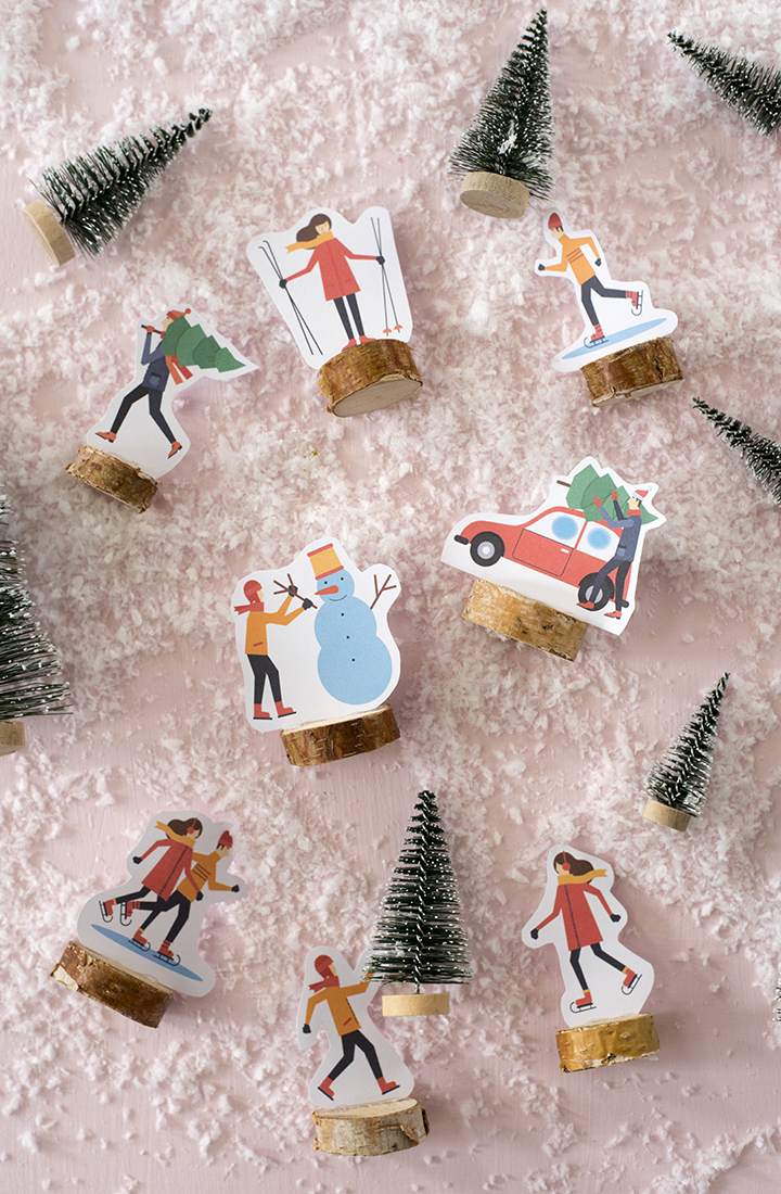 diy-christmas-village-with-free-printables-6