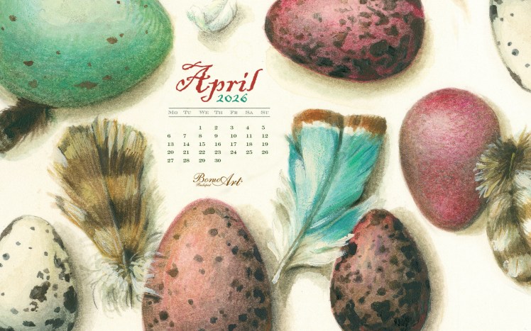 Áprilisi naptárak és hátterek&nbsp;2026